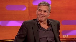 How George Clooney pranked Meryl Streep & Brad Pitt  The Graham Norton Show