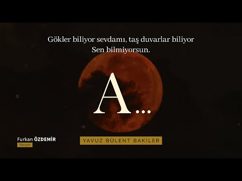 Yavuz Bülent Bakiler - 'A...' Şiiri