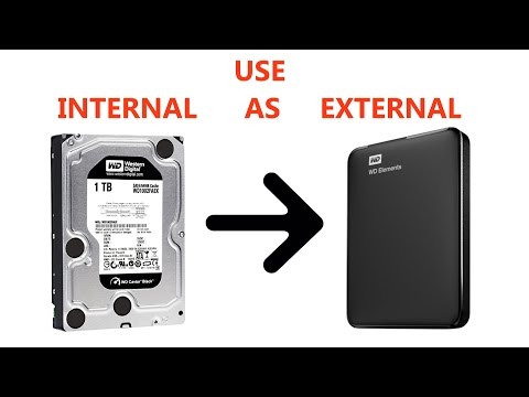 How to use Internal HD as External HD[2017]