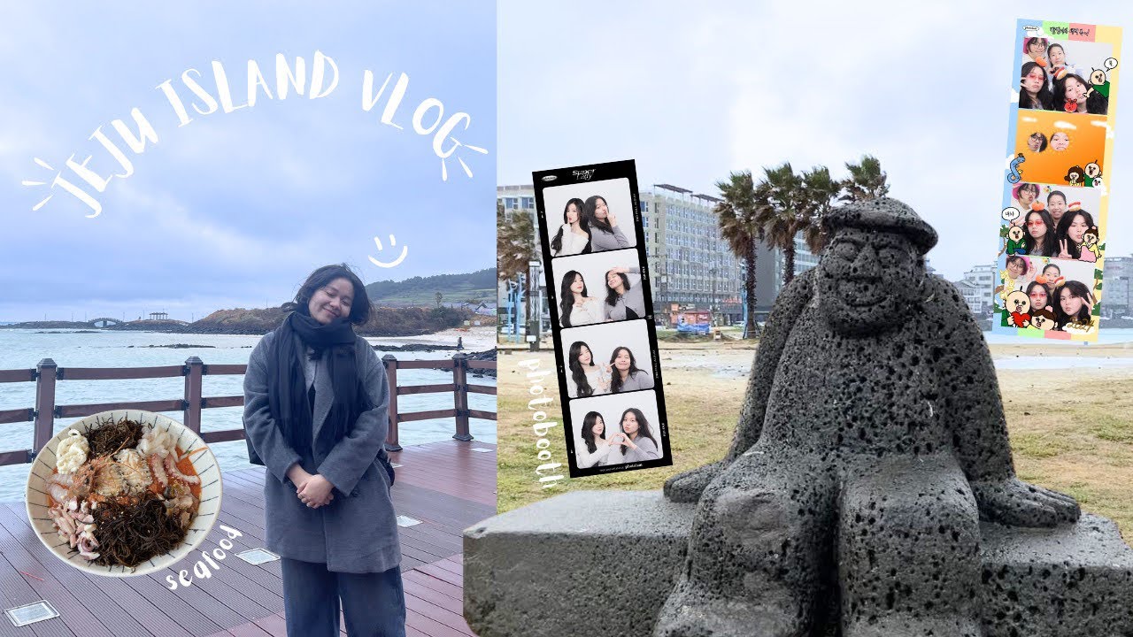 Jeju island girls trip (Food, photobooths, Olive Young and more)🍊🇰🇷