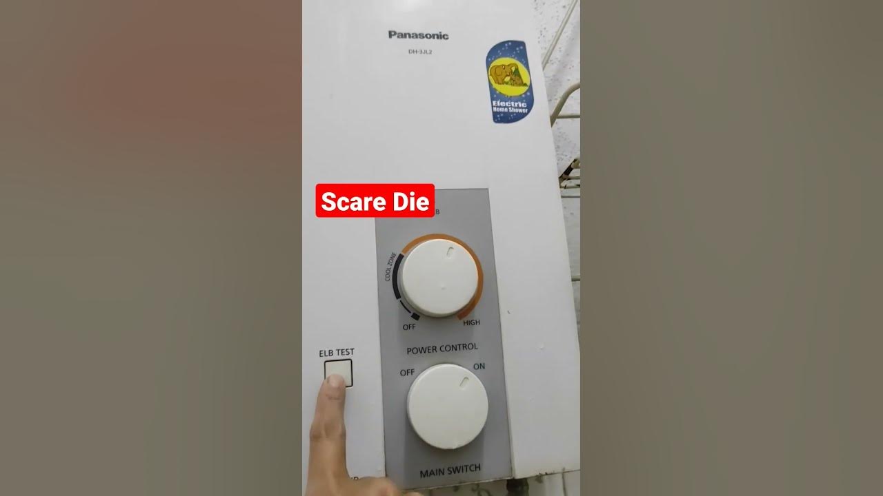 Water Heater On Off Switch Problem Scare to Die Test ELB - YouTube