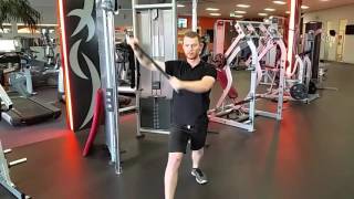 10. Scissor Stance Chop