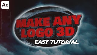 CREATE 3D Logos EASY! | After Effects Tutorial | Element 3D