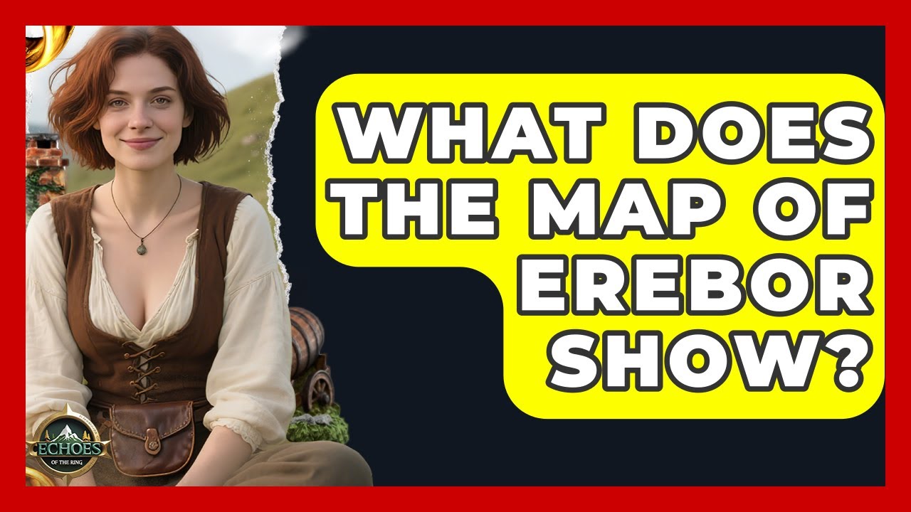 What Does The Map Of Erebor Show? - Echoes Of The Ring