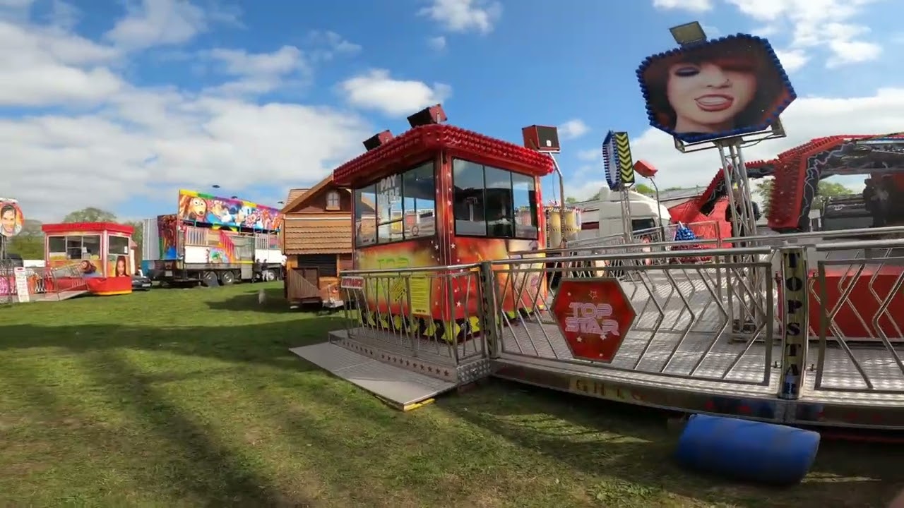 walk around Knutsford fun fair