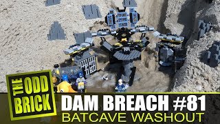 LEGO Dam Breach #81 - Batcave Washout!
