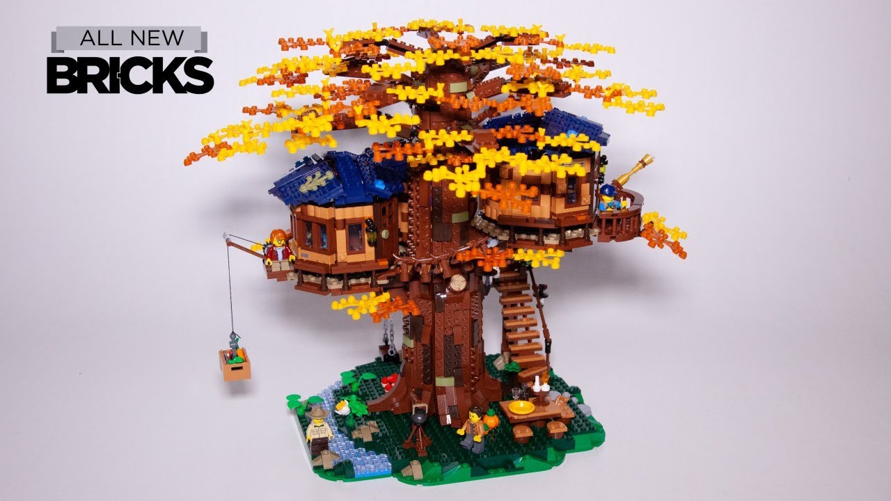 レゴ アイデア ツリーハウス 21318 Lego Ideas 21318 Treehouse - YouTube