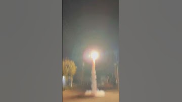 6” strobe rocket 🚀 #fireworks #boom #rocket #strobe
