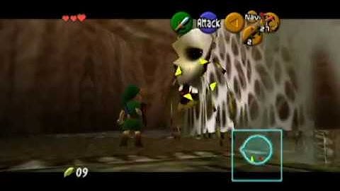 The Legend Of Zelda Ocarina Of Time How To Break The Web In The Great Deku Tree