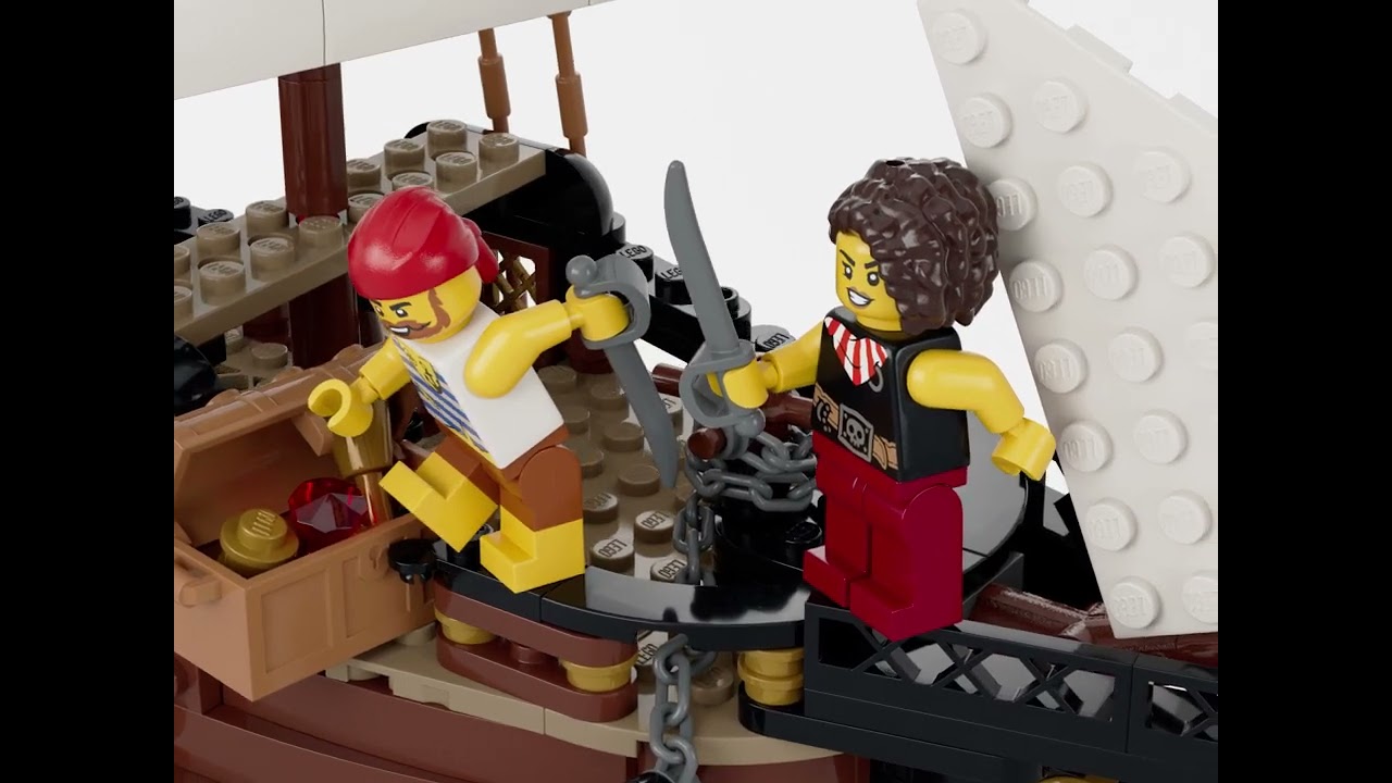 LEGO Creator 3'ü 1 Arada İkonik Korsan Gemisi 31387 - 9 Yaş ve
