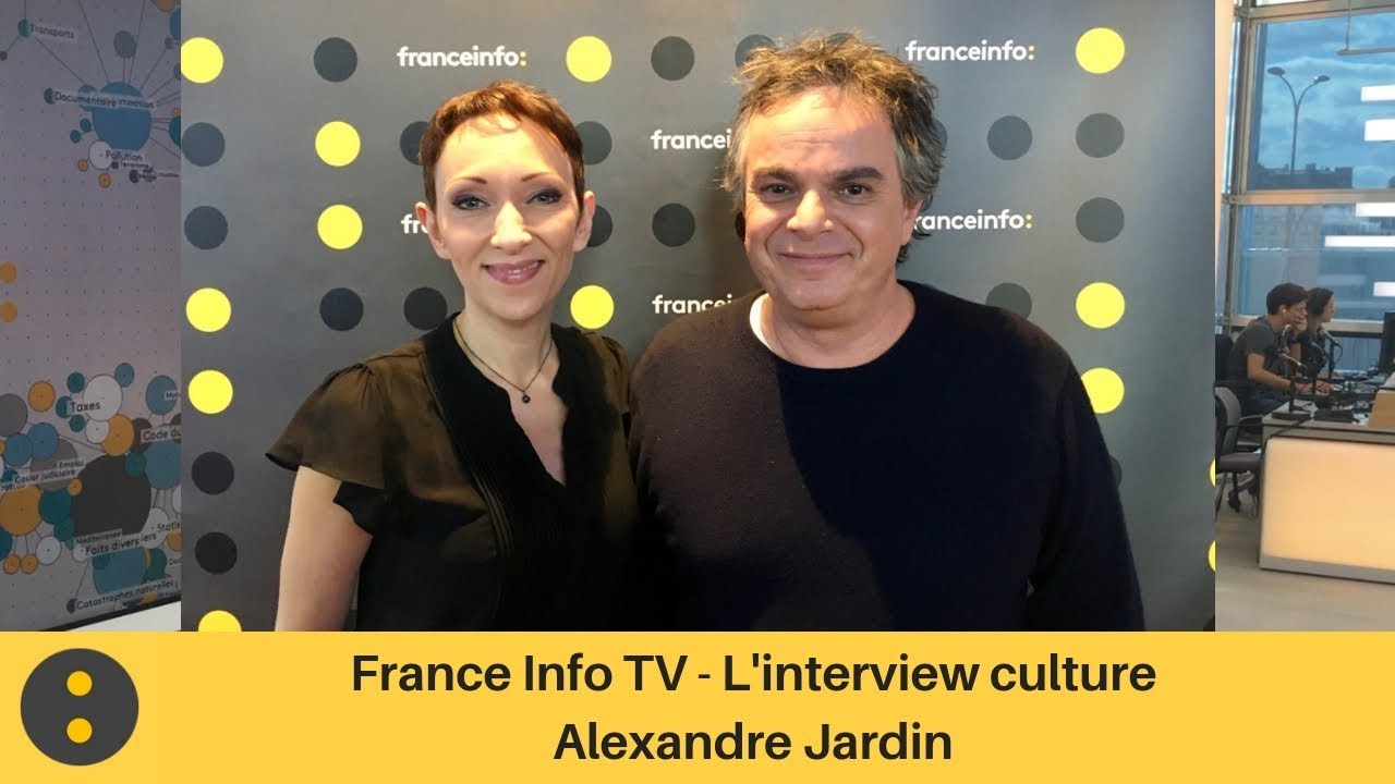 FrFrance Info, L'interview culture - Alexandre Jardin "Double-Coeur" par Isabelle Layer