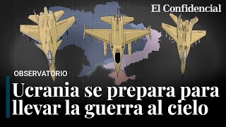 Ucrania prepara la batalla del aire: F16 para detener a los Su35 y apoyar a los tanques Leopard