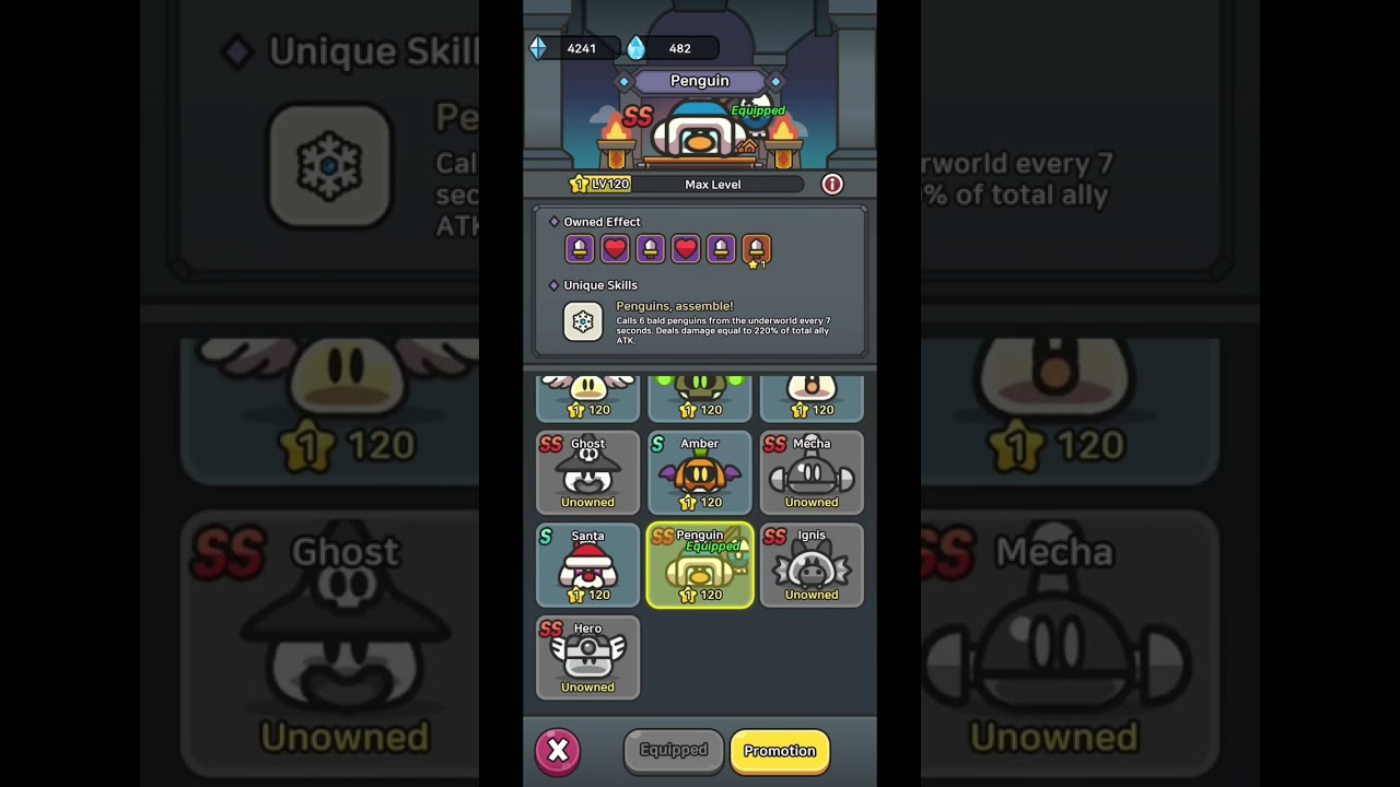 Over 4200 XP Shards & 480 Promotion Tears - Legend of Slime: Idle RPG