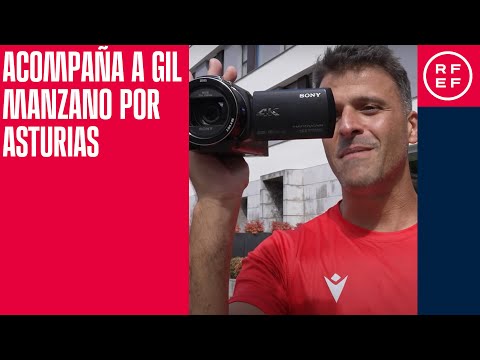 ¿Gil Manzano... vloguero? Acompaña al árbitro internacional en su caminata por Asturias