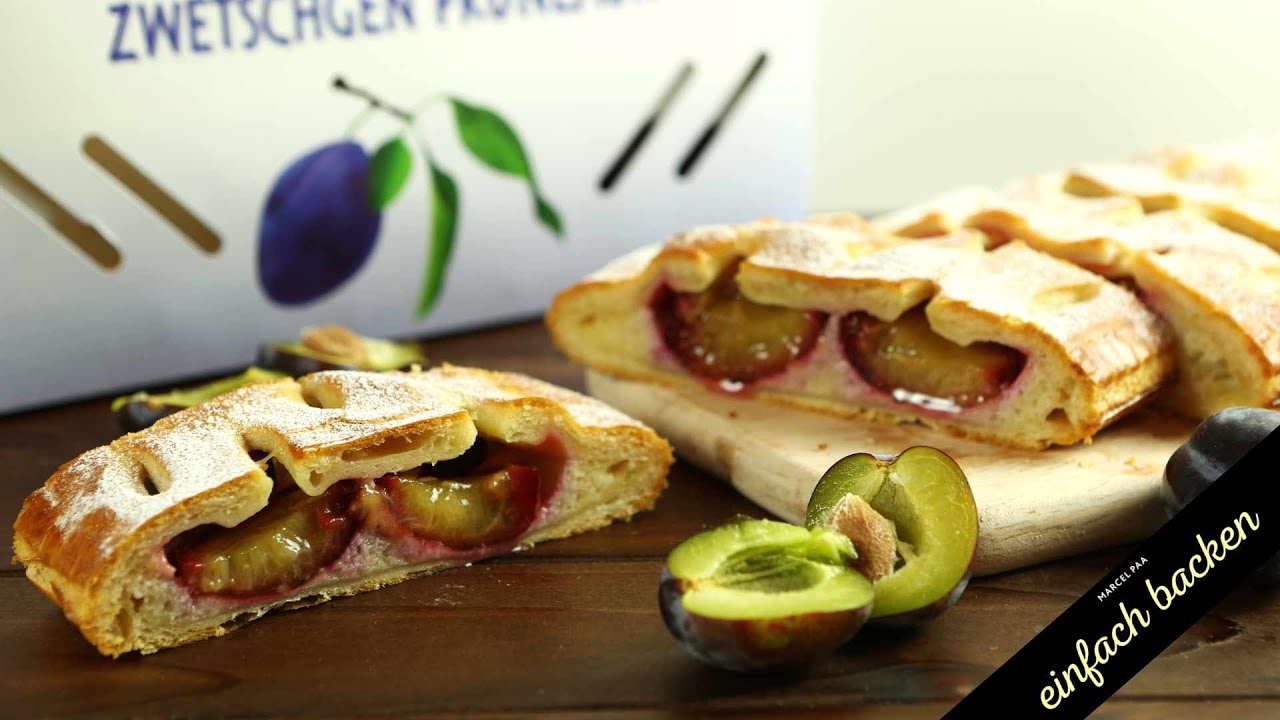 Zwetschgen Strudel schnelles und einfaches Rezept