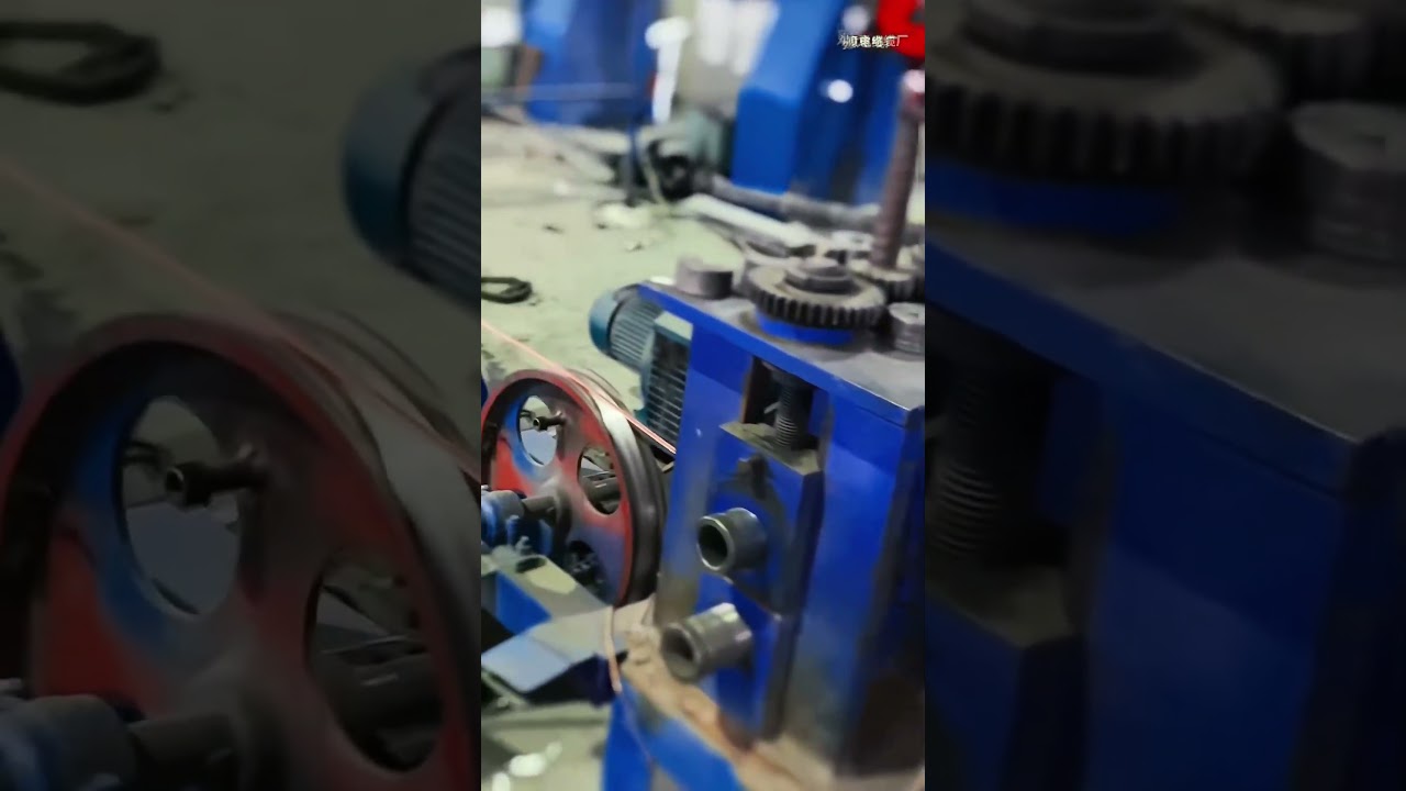 Wire and cable factory production 