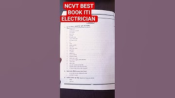 NCVT ITI ELECTRICIAN BEST BOOK REVIEW 2023 EXAM 1St YEAR