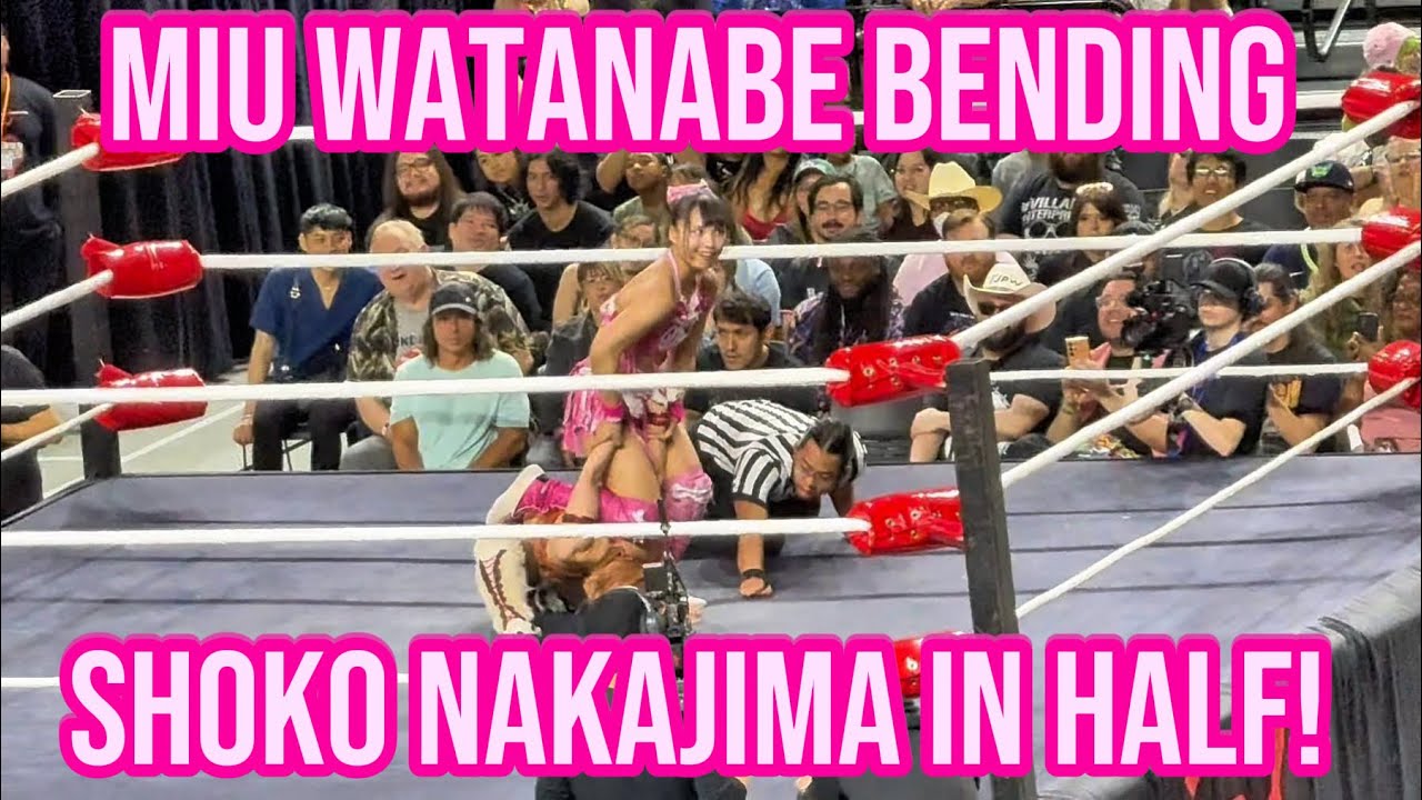 Shoko Nakajima vs Miu Watanabe in TJPW in Dallas, Texas 