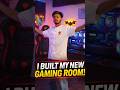 Gaming Room Complete ♥️ #gamingroom #minivlog #gaming #experiment #light #diy #makeroom #vlog