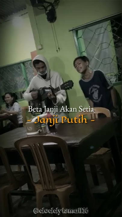 story wa janji putih 30 detik (Cover Pengamen asal Kotamobagu)