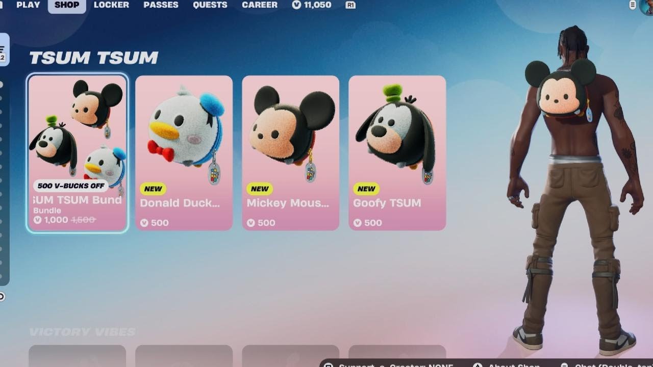 Fortnite NEW DISNEY CHARACTER BACK BLINGS! ITEM SHOP FEBRUARY 22ND 2026