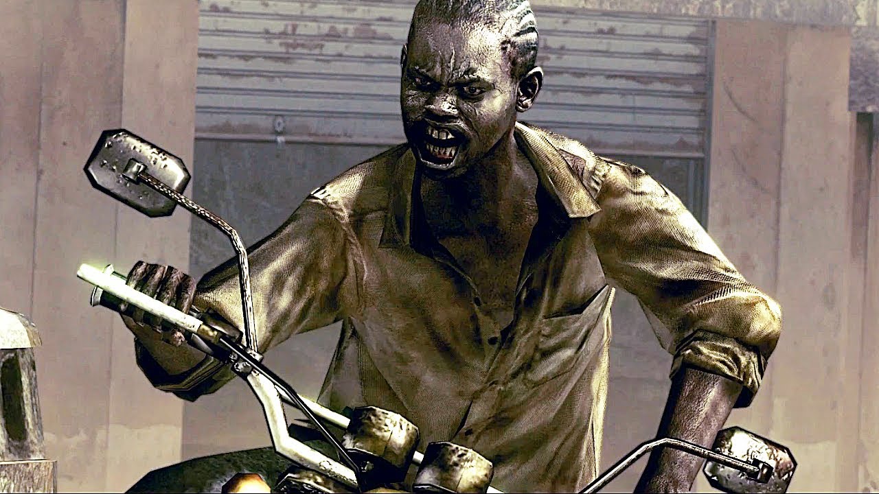 Africa Majini Bike Chase Scene - Resident Evil 5 - YouTube.