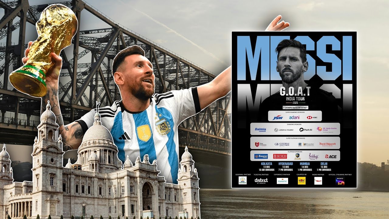 Messi in Kolkata Song - Messi La Pulga - Arindom - A Satadru Dutta Initiative - FULL VIDEO SONG 