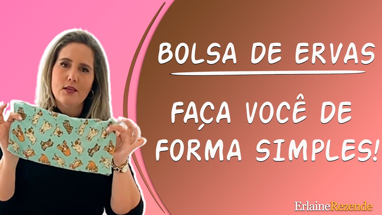 Ensinando Como Fazer a Bolsa de Ervas Para Aliviar Dores Em Idosos