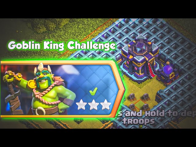 How To Beat Goblin King Challenge in Clash of Clans