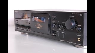 Кассетная Дека Sony Tc-K615S. Часть 1.