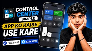 Control Center Simple |Control Center Simple App Ko Kaise Use Kare |How To Use Control Center Simple screenshot 1