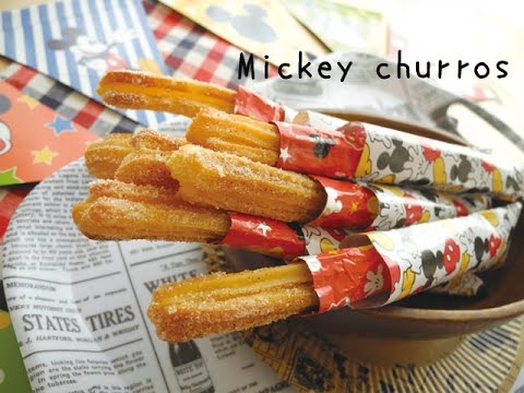 Mickey Churros 再現ｼﾘｰｽﾞ ミッキーチュロス Youtube