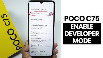 Enable Developer Mode In Poco C75 - Turn On Developer Options