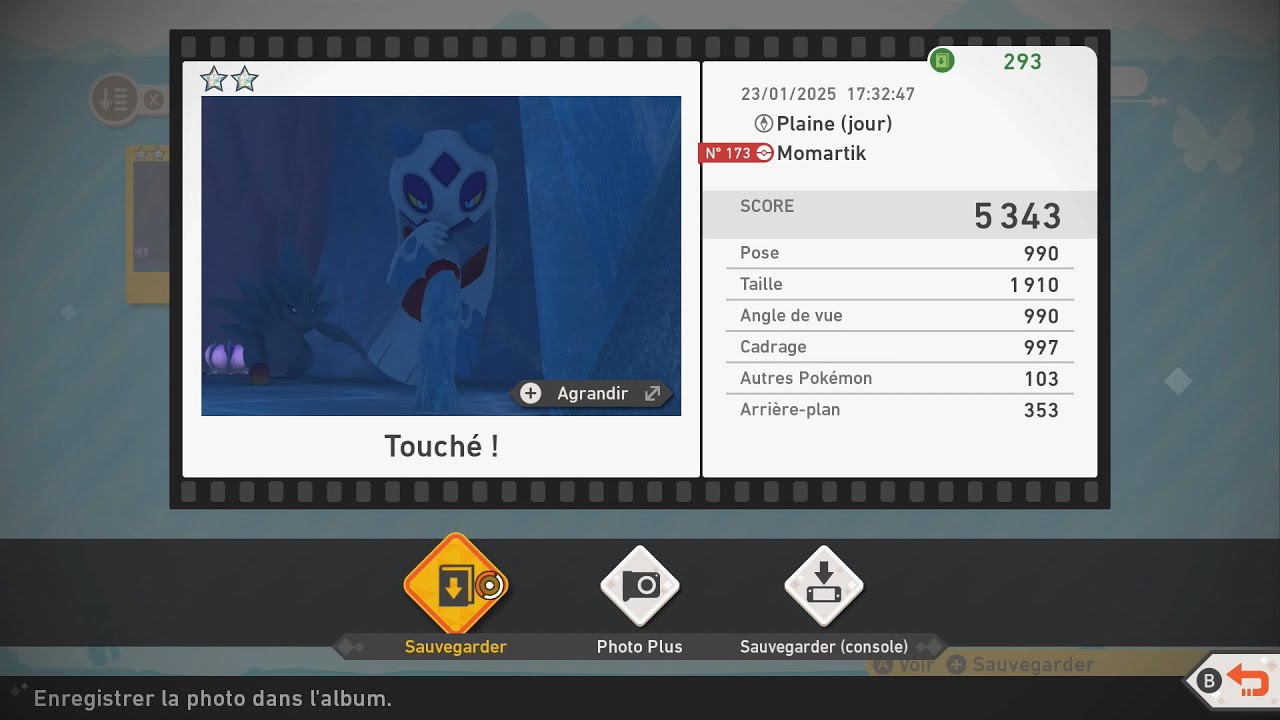 Froslsas 2☆ 5343 - New Pokémon Snap