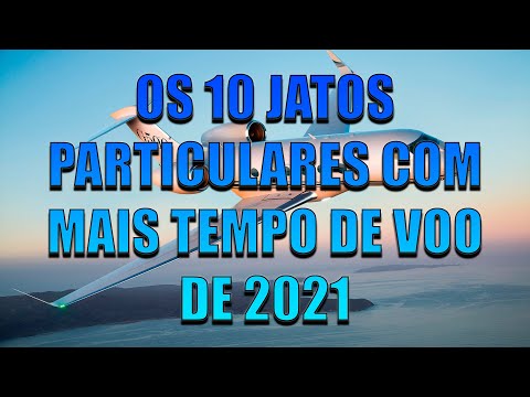 Vídeo: Qual jato particular tem o maior alcance?