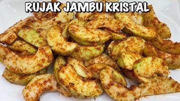 CARA MEMBUAT RUJAK JAMBU KRISTAL !! Gampang banget