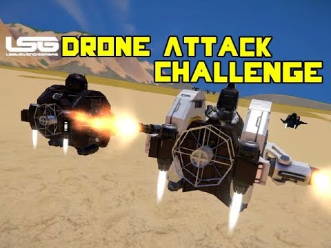 Attack Their Base With Your Drones ? - Space Engineers - YouTube