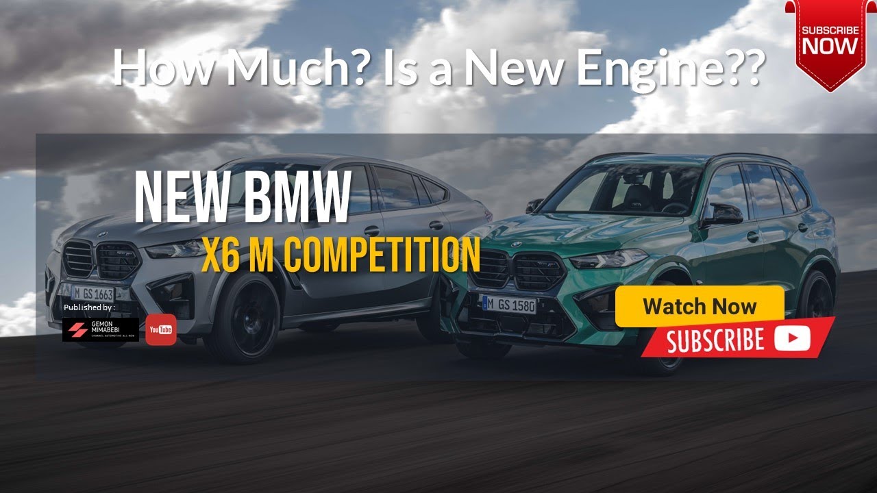 How much is 2023 BMW X6 M Competition? How much horsepower does the 2023 BMW X6 competition have