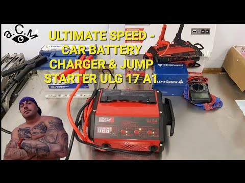 ULTIMATE SPEED - CAR BATTERY CHARGER & JUMP STARTER ULG 17 A1  а.С.м