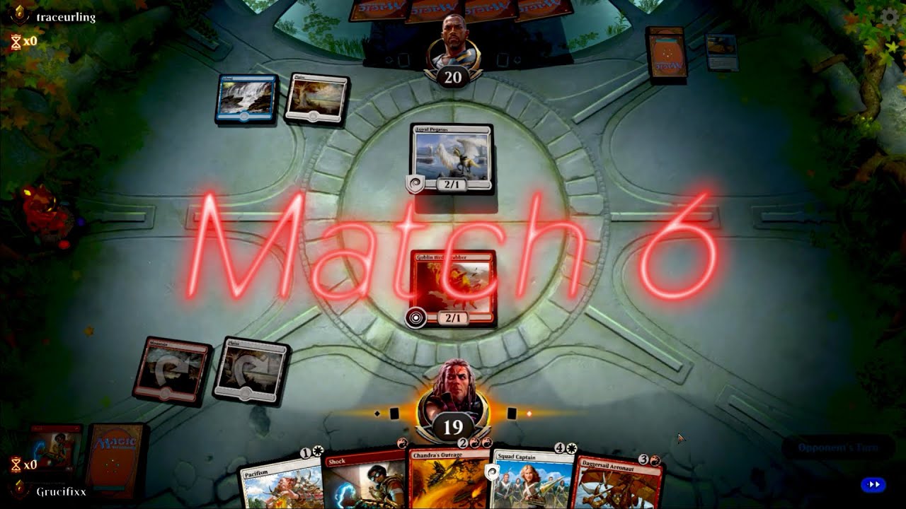 Magic The Gathering Arena Draft 1 (Match 6) YouTube