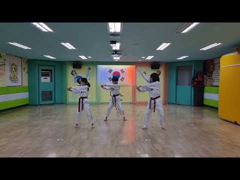 2021 백석대 총장기 공인품새 단체전 A조 [변지수,이설,김승민]