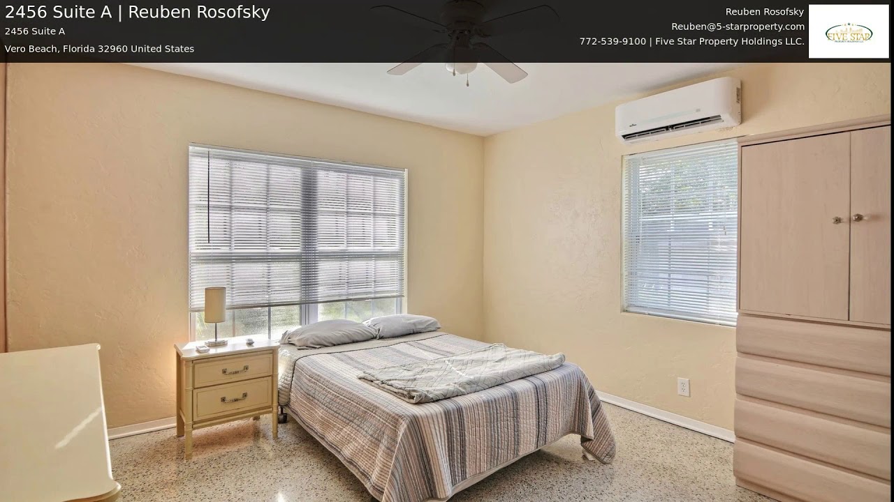 Furnished Corporate Housing In Vero Beach Florida 2456 Suite A YouTube
