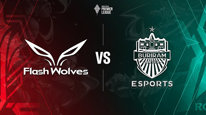 Flash Wolves vs Buriram United Esports [Chung kết - 26.07.2020] - APL 2020