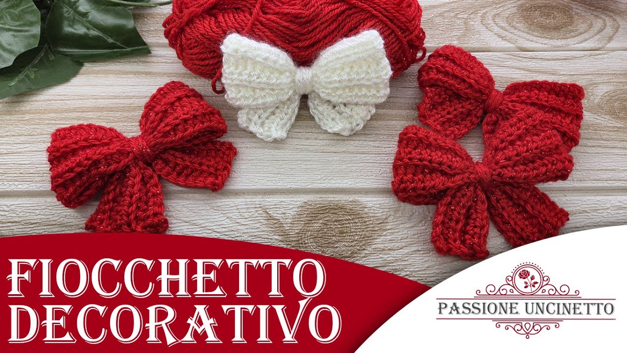 TUTORIAL: Fiocchetto decorativo 🎀