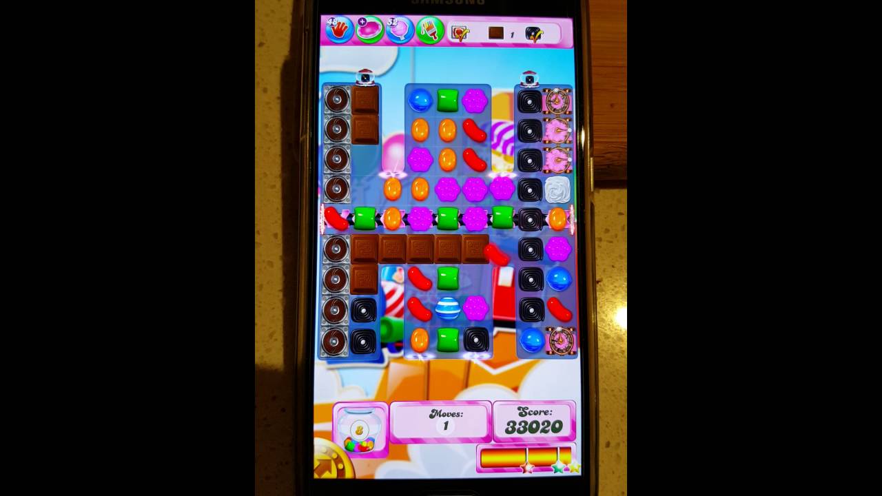 Candy Crush glitch perpetual motion level 1713 YouTube