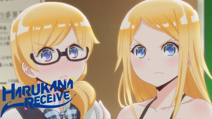 Haruka Ōzora and Kanata Higa - Harukana Receive #GG #anime