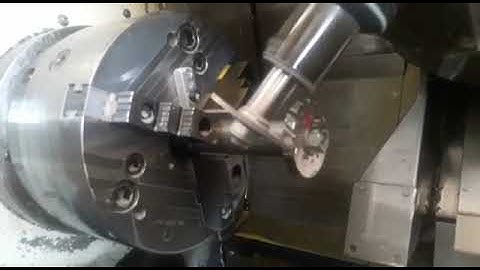 Mazak Integrex 200SY 5 axis cnc lathe video