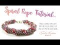 Beaded Spiral Rope Tutorial