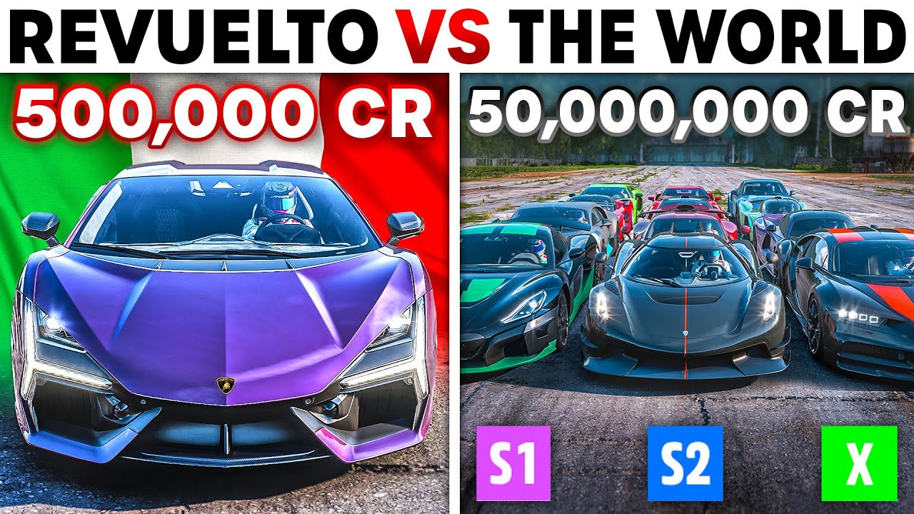 Forza Horizon 5 | Lamborghini Revuelto VS The World! | The Most Insane Lamborghini Ever Made?