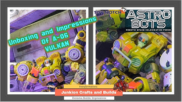 Astrobots A-06 Vulkan: The Ultimate Toy for Articulation Junkies #toyreview #toycollector